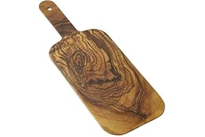 American Metalcraft OWM12 Serving Peel with Handle, Olive Wood, Melamine, 5-1/2" Handle Length, 1/2" Height, 6" Width, 12" Le