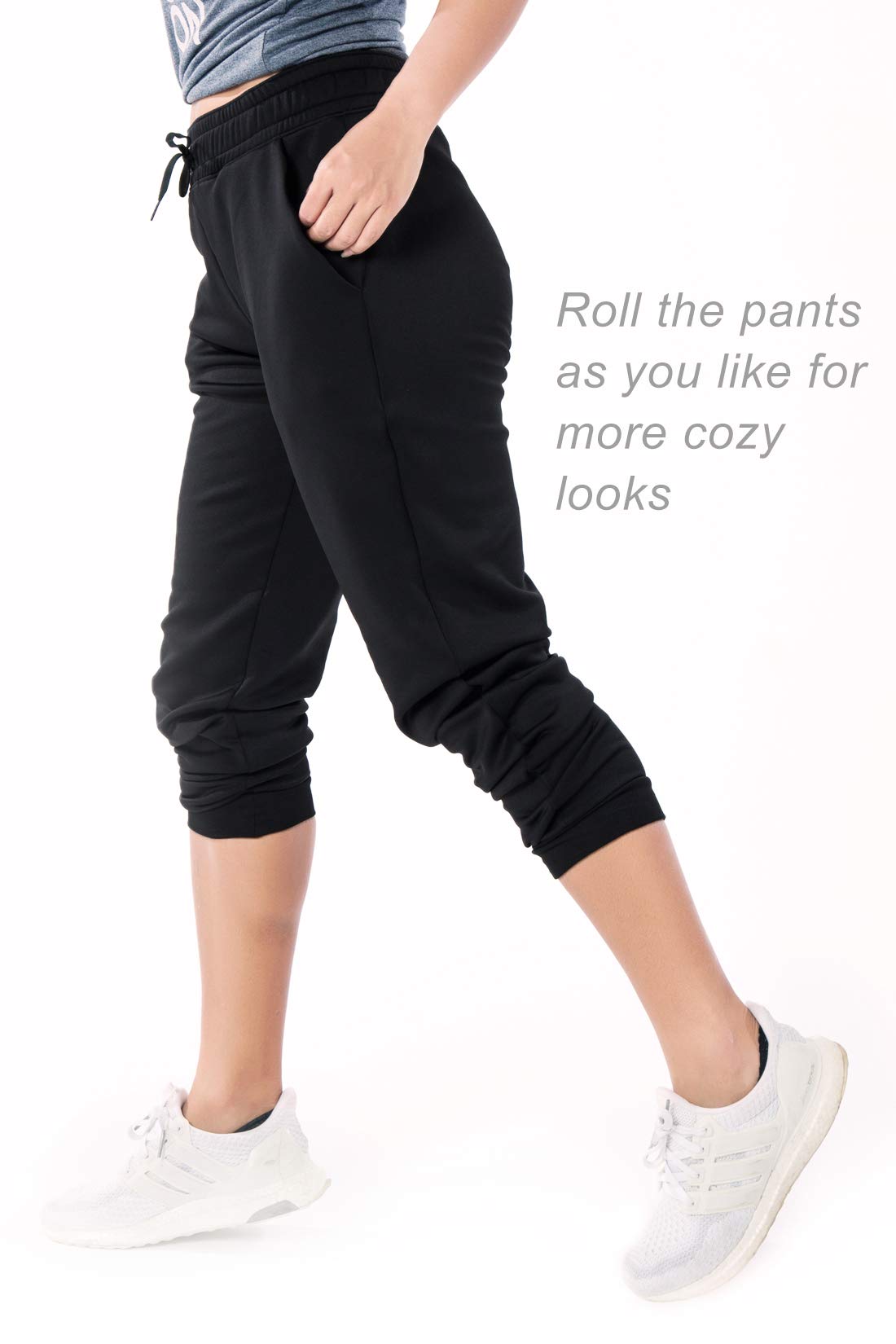 Yogipace Women�s Fleece Lightweight Joggers Thermal