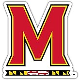 Maryland Terrapins 4 Inch Vinyl Decal Magnet Officially Licensed Collegiate Product