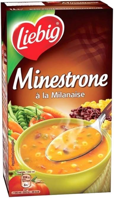 Liebig Soupe Minestrone A La Milanaise Lot De 3 Amazon Co Uk