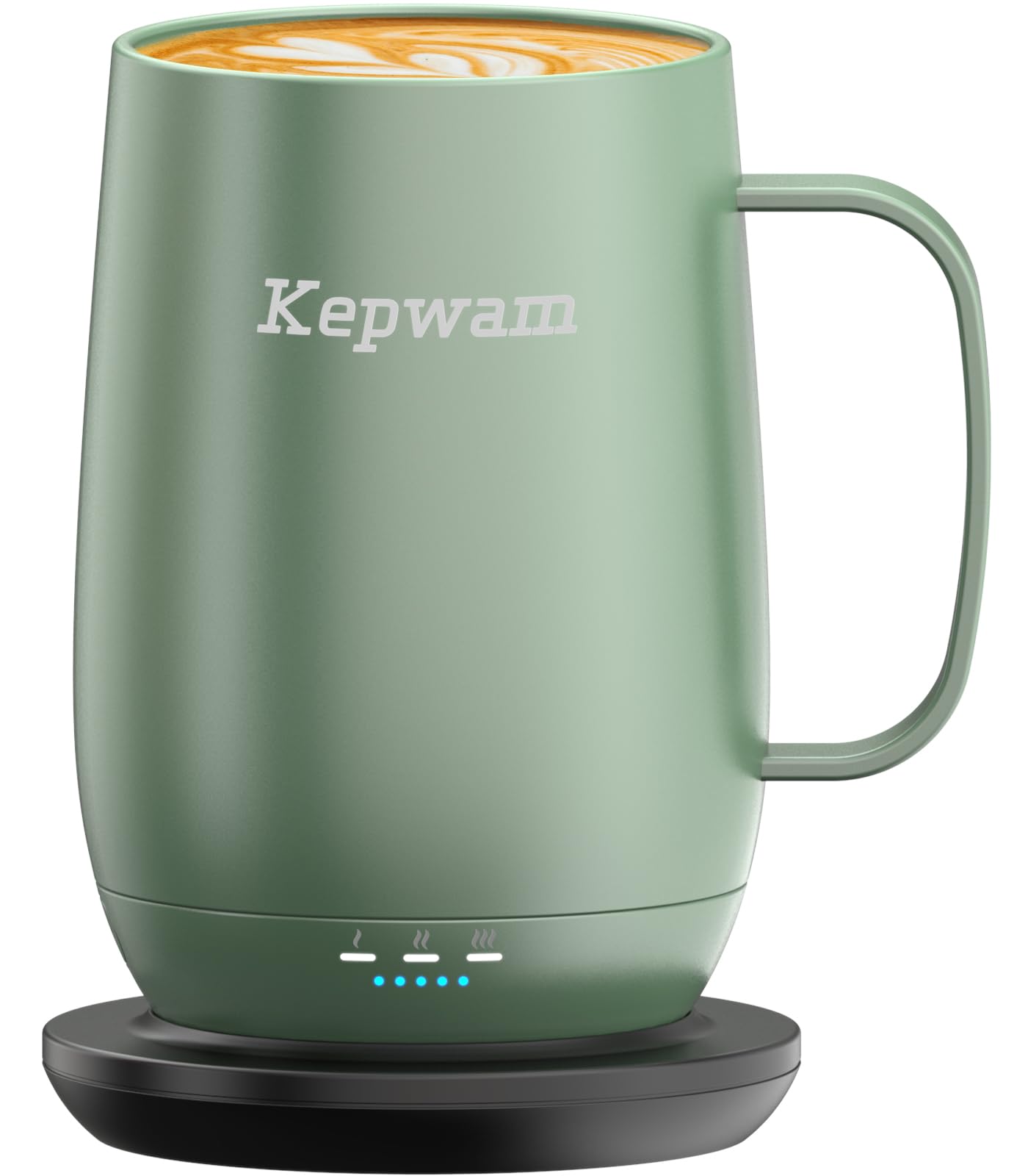 Photo 1 of Kepwam Heated Coffee Mug T2-Plus, 20oz Leading Large Capacity Self Heating Coffee Mug, Up to 8 Hrs Battery & Hot Up to 149?, Smart Coffee Mug for Women, Men