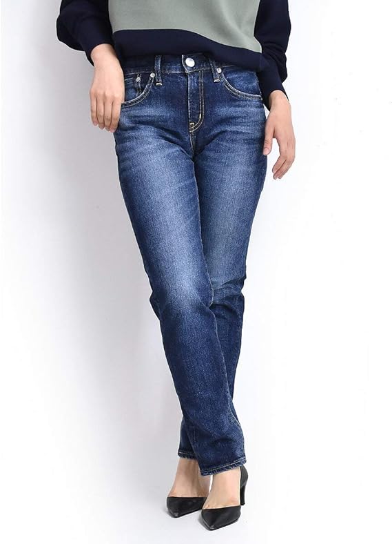 Amazon レッドカード Red Card Anniversary Tapered Kita Dark Used ストレッチテーパードデニムパンツ t Kid ジーンズ 通販