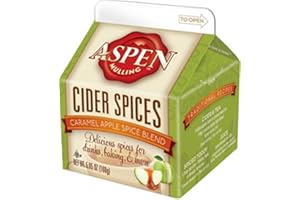 Aspen Mulling Cider Spices Caramel Apple Blend. Holiday Mulling Spice Mix for Spiced Cider, Mulled Red Wine & Festive Winter Beverages. 5.65 oz.