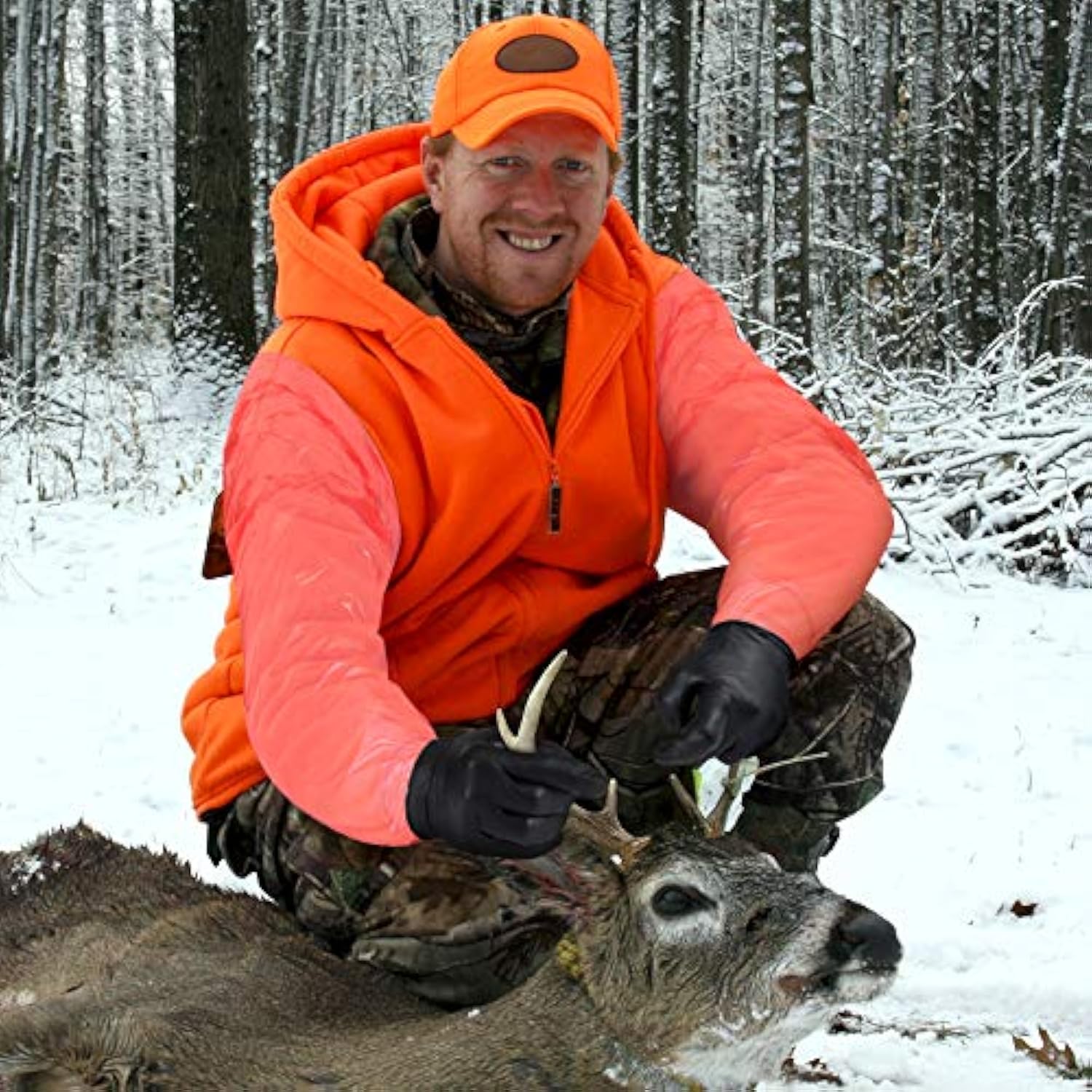 Disposable Nitrile Hunting Deer Gutting Mittens Cleaning Field Dressing Kit eBay