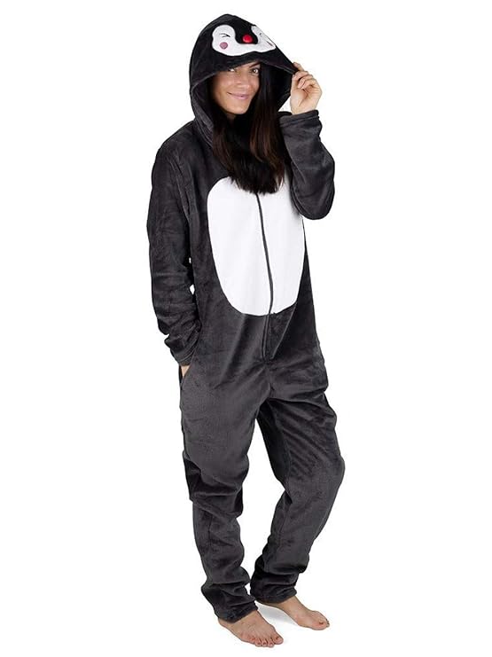 CityComfort Pyjama Frau mit Einhorn Koala Hund Katze Koala Dinosaurier Tier Pyjamas Onesie