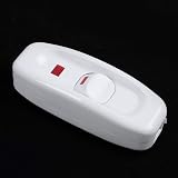 Ghulumn White Plastic In-line Cord Light Switch Rocker view 5