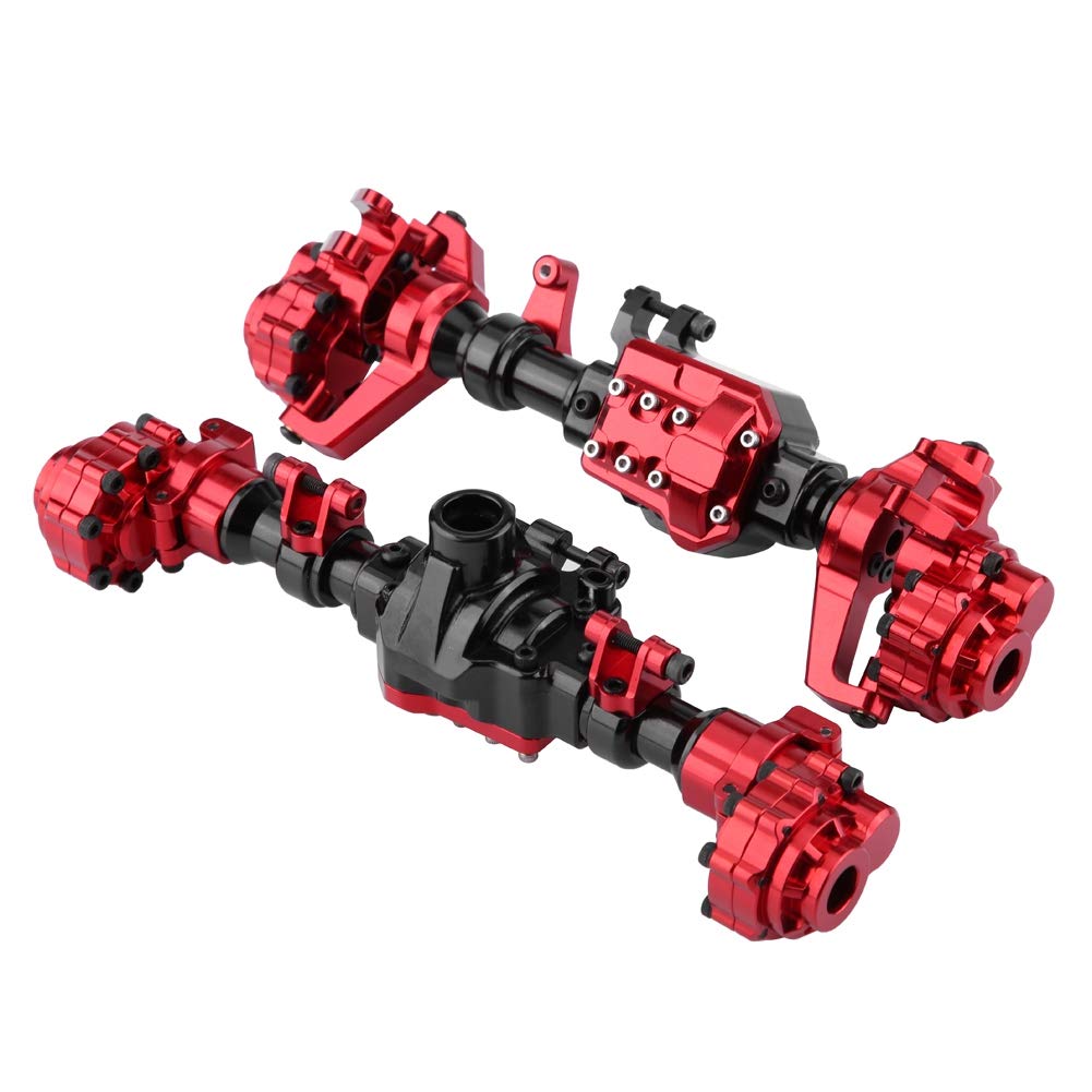 Vikye Portal Axles, Metal Front Rear Portal Axles for 1/10 Scale Model Car Accessory Eco-Friendly Durable and Not Easy to Deform