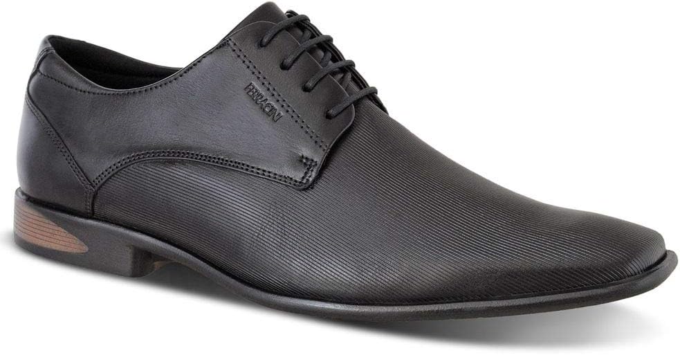 sapato social ferracini cadarço preto