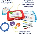 Spirograph Brand Junior Set Jumbo Pieces for Easy Creative Drawing view 5