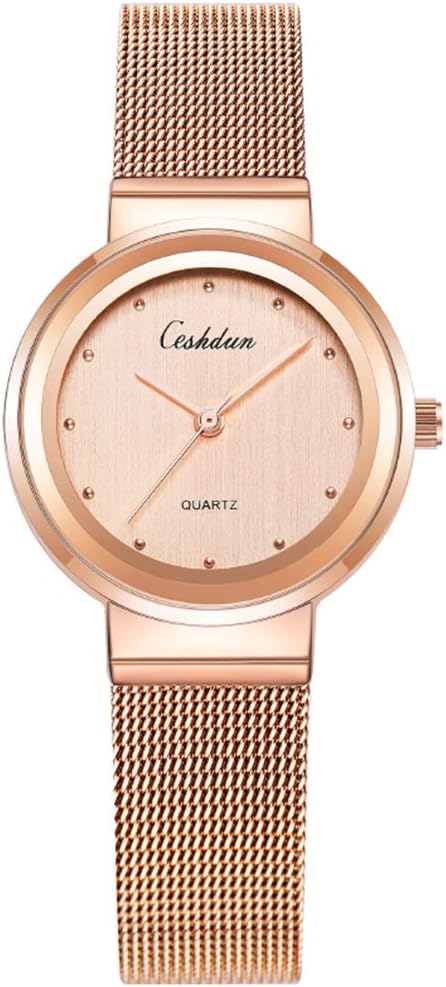 Women's Fashion Charm Stainless Steel Band Watch