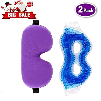 Amazon.com: Máscara para ojos calientes y gel para ojos ...