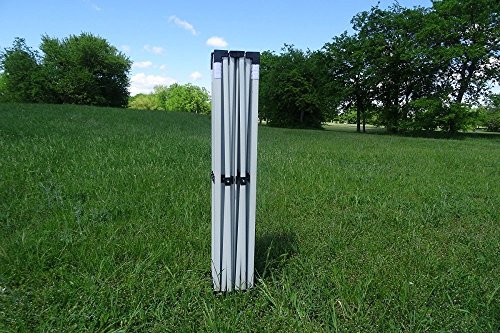 DELTA Canopies 10'x10' Ez Pop up Canopy Party Tent Instant Gazebo 100% Waterproof Top with 4 Removable White - E Model - Thumbnail 5