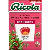Ricola Cranberry Sugar Free 45g