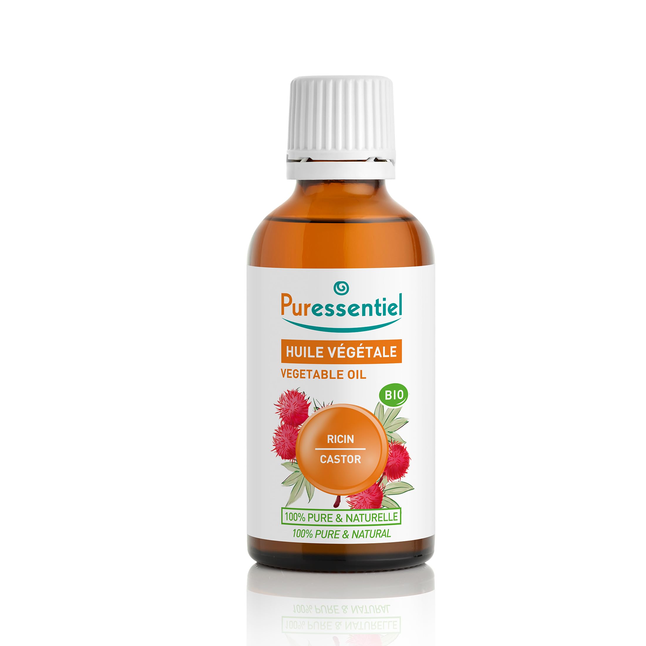 Puressentiel Organic Vegetable Oil - Castor For Unisex 1.7 oz Oil