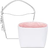 FANJI Project Purse Organizer Insert for LV All In BB Handbag,Custom Fit Inside Premium Rose Sakura Lightweight Water Resistant Tote Bag Insert Accessories