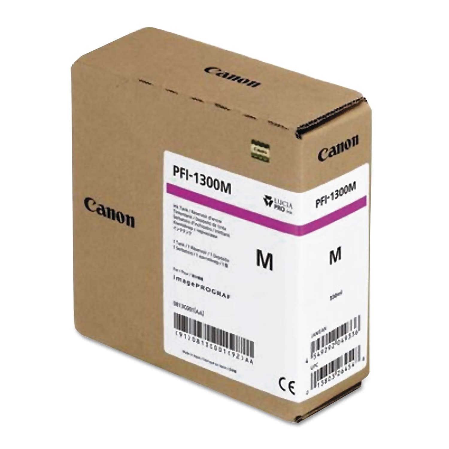CANON PFI-1300 Ink Magenta Standard Capacity 330 ml Pack of 1 iPF Pro2000/4000/4000S/6000S