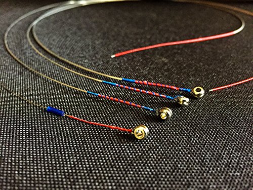 Violin Strings Handmade Replacement-Set - 1 Pack with Extra E-String, Ideal for Intermediate Students and Beginners - Easy to Play, Synthetic Core, Medium Gauge. (4/4 Scale, 1 Set + 1 E) - Thumbnail 5
