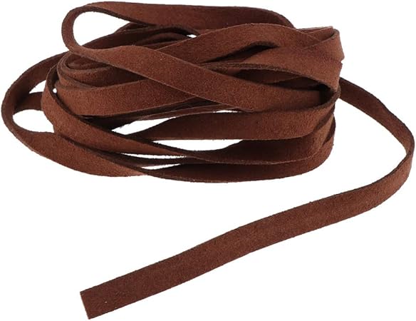 Amazon レザークラフト スエード コード ストラップ 革紐 革ひも 手芸 手作り 8mm 3ｍ コーヒー コード ひも 通販