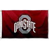 Ohio State Buckeyes Two Tone Gradient Banner Grommet Flag