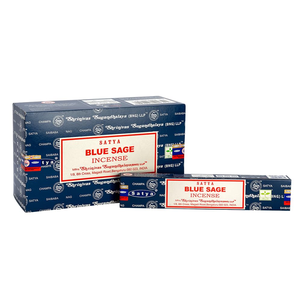 VIE Premium Satya Incense Sticks, 12 Packs x 15g, Buddha's Blessing