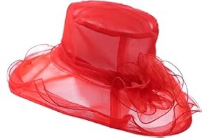 BCDLILY Retro Derby Hats for Women, Women's 20s 50s Vintage Fascinators Hat Bridal Tea Party Wedding Hats