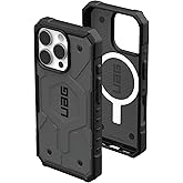 URBAN ARMOR GEAR UAG Designed for iPhone 16 Pro Case 6.3" Pathfinder - Compatible with MagSafe Charging Rugged Shockproof Anti-Slip Military Grade Protective Cover, Silver