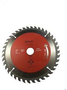 HOMEPRODUCTS4U Solid Wood Cutter 6 inch 150MM 40teeth Heavy Blade Kerf 2.2MM (Bore:25.4MM)