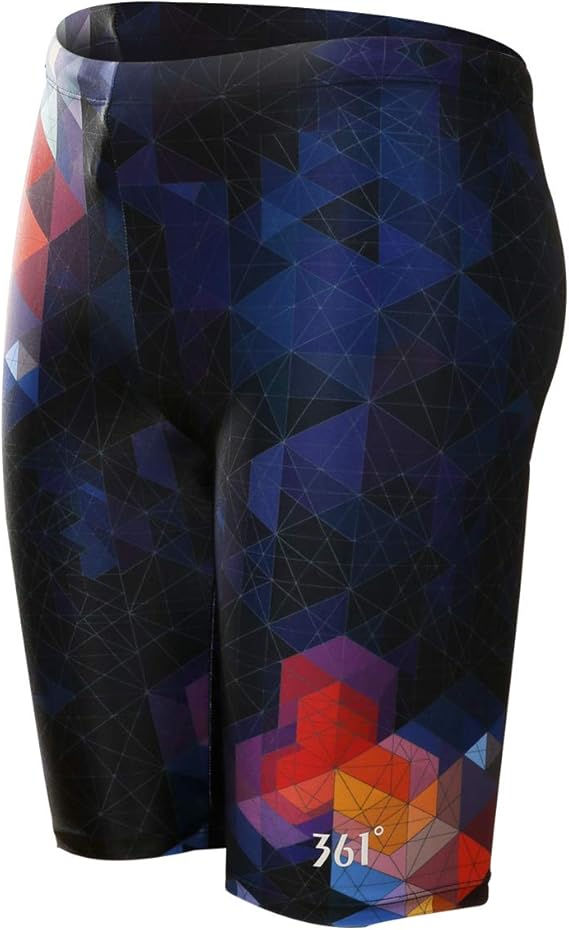 361° Swim Jammers for Men, Pro Racing Training Swimsuit, Chlorine