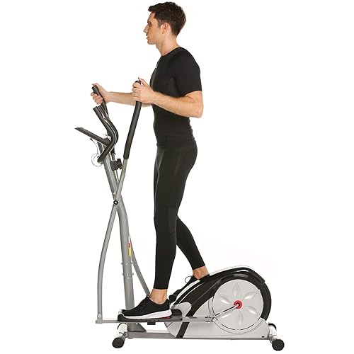 ANCHEER Elliptical Machine Trainer Magnetic Smooth Quiet Driven