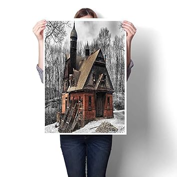 Amazon Com Canvas Wall Art Large Romantic Oil Painting Little