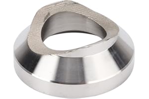 Turbo Blow Off Valve Flange Stainless Steel Rubber Adapter Replacement for HKS Dump Valve