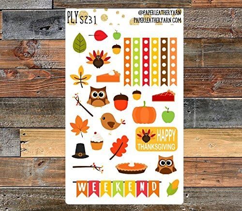 S140 Thanksgiving Sampler | The Happy Planner | Erin Condren Planner