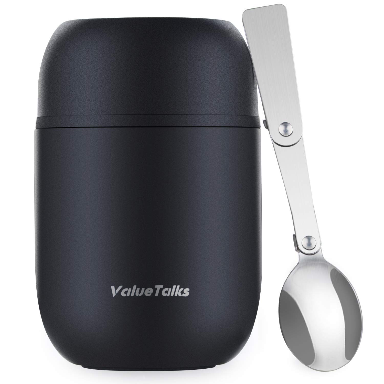 ValueTalks Termo para Alimentos 450ml Tarro de Comida Acero ...