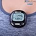 3DActive 3D Pedometer PDA-100| Best Pedometer for Walking with 30-Days Memory. Accurate Step Counter, Calorie Counter, Distance Miles/Km & Daily Target Monitor. Fitness Tracker for Men & Women (Black)