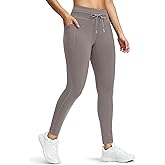 G Gradual Women's Fleece Lined Winter Leggings High Waisted Water Resistant Thermal Hiking Ski Pants for Women with Pockets