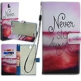 ZTE Grand X Max Plus Case, ZTE Grand X Max Case, Harryshell(TM) Wallet Folio Leather Flip Case Cover with Wrist Strap Card Slots for ZTE Grand X Max (Z787) / ZTE Grand X Max+ (Z987)