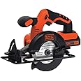 BLACK+DECKER 20V MAX POWERCONNECT 5-1/2 in. Cordless Circular Saw with Battery and Charger (BDCCS20C)