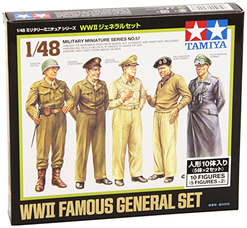 1:48 WWII Famous Generals