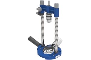 Kreg Drill Guide Pro - Portable Drilling Solution with Adjustable Angle - Built-in Dust Collection Adapter - Self-Centering D