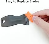 Ewrap Glass Scraper Ceramic Hob Scraper with 10 Replacement Plastics view 6