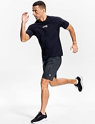 Men's Workout Shorts with Zipper Pockets 7 Inch