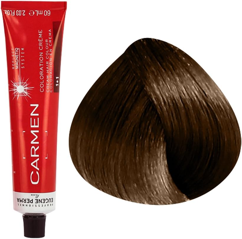 Carmen Ultime by Eugene Perma - Cream Hair Color - Size: 2.03 Fl. Oz. Tube - Shade Selection: 54 - Copper Light Brown