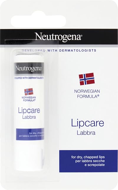 Neutrogena Lip Care White 4.8g Dry Chapped Lips Soothing Moisturizing Balm