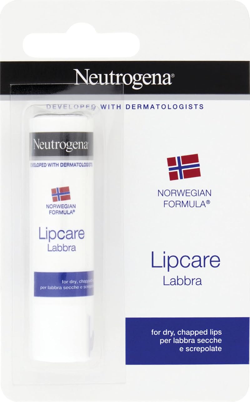 Neutrogena Lip Care White 4.8g Dry Chapped Lips Soothing Moisturizing Balm