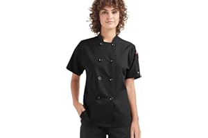 ChefUniforms.com Women's Lightweight Chef Jacket - Professional Kitchen Uniform