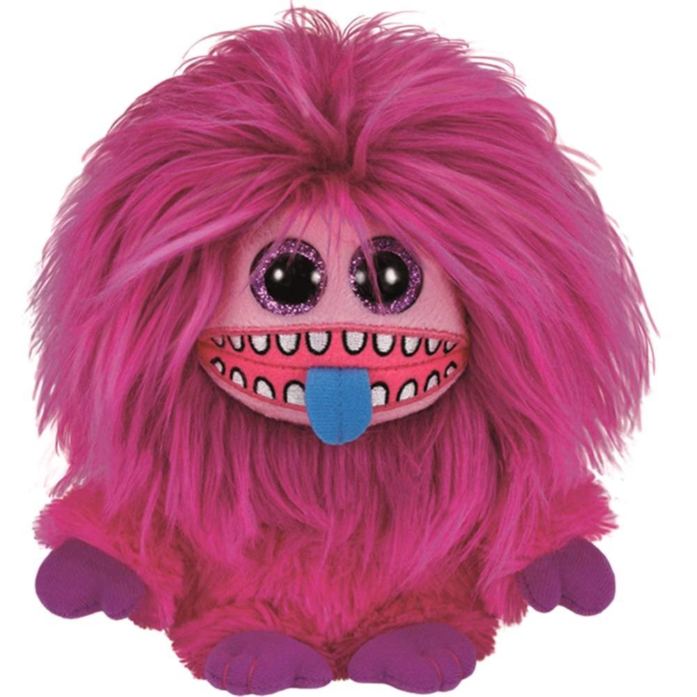 Carl etto Ty 37533 Glitter Eye Pink Peluche - ZEEZEE Buddy - Frizzy, Grande, 24 cm, Rosa