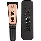 Nudestix Tinted Cover Liquid Foundation – Lightweight, Buildable Coverage for a Natural Radiant Finish | Hydrating Formula with 18 Botanical Extracts | Clean, Vegan Makeup