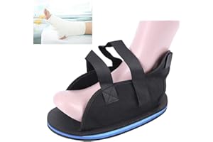 GREUS Cast Shoe Foot Fracture Support Surgical Shoe Medical Open Toe Plaster Cast Boot Post Op Shoe Toe Valgus Surgical Fixed Gypsum Shoe Walking Boot for Foot Injuries Stable Ankle Joints Postoperative Recovery Pain Relief