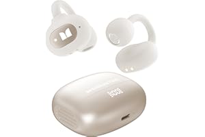 Monster Open Ear AC339 Headphones, Bluetooth 6.0 Earphones Stereo Sound, Open Ear Clip Wireless Earbuds 40 Hours Playback, wi