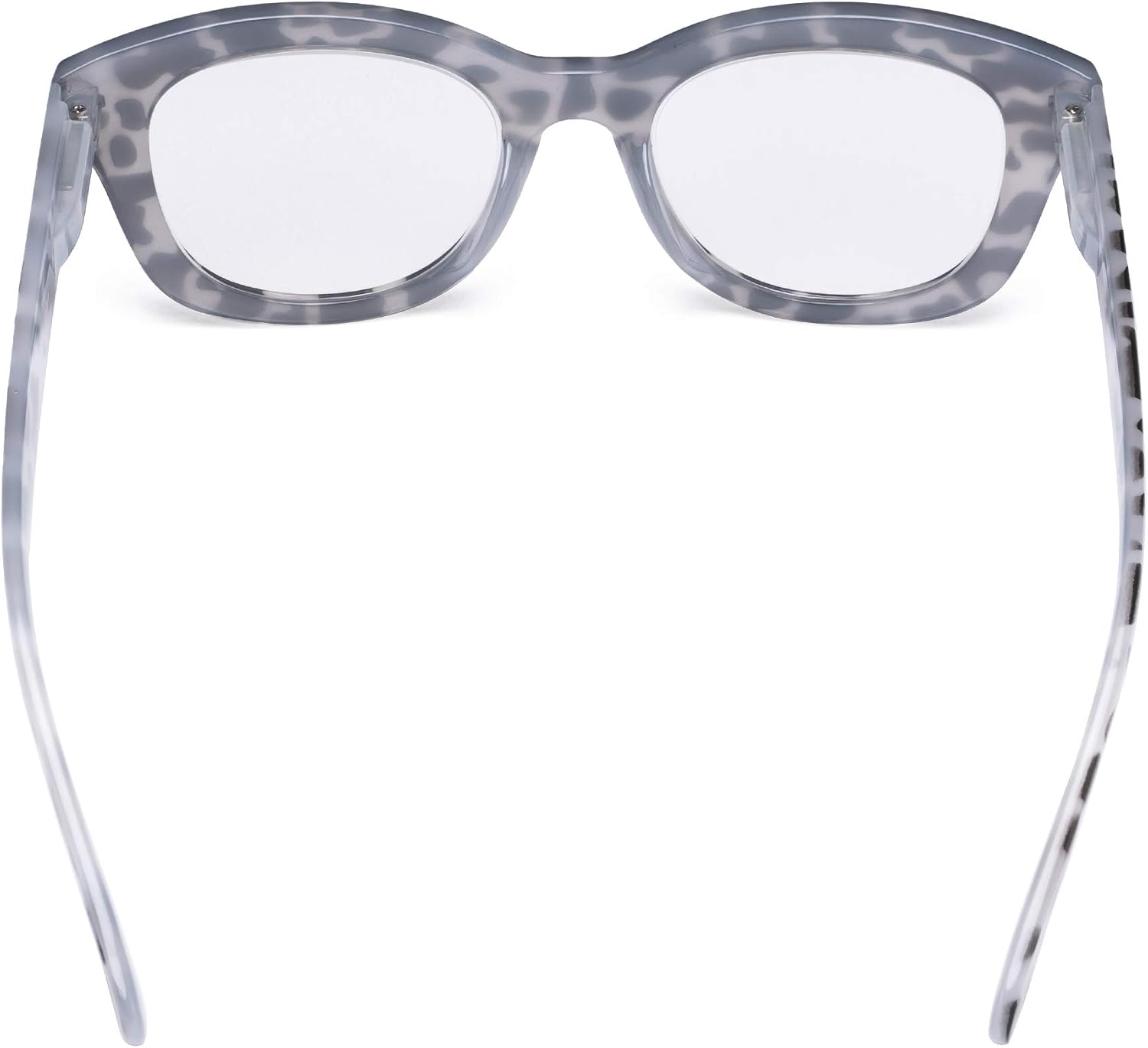 Eyekepper Oversized Reading Glasses - Retro Readers for Women Reading - Grey/Tortoise Frame +2.50 - Image 5
